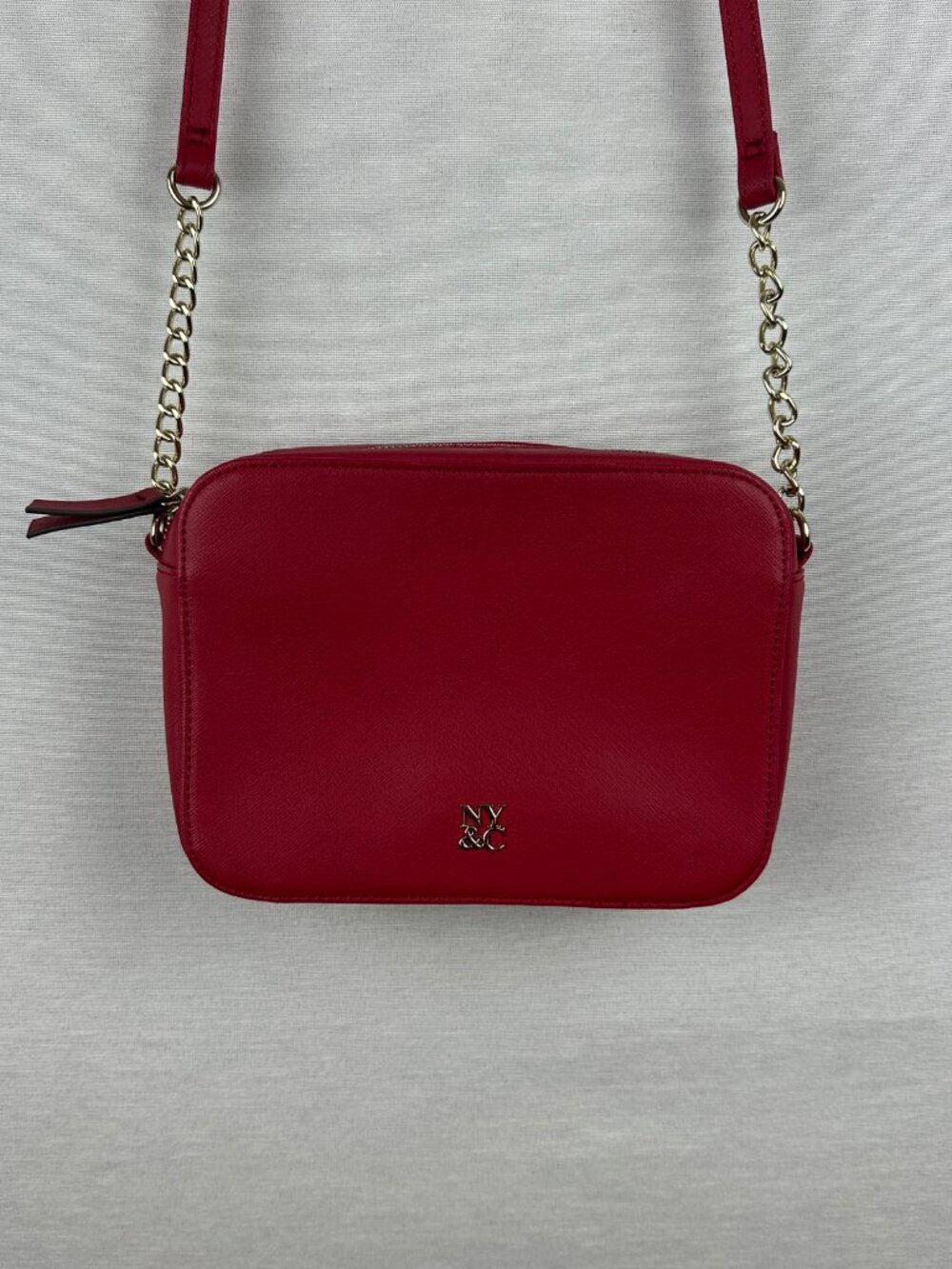 NEW YORK & COMPANY Vibrant Red Bag Crossbody Purse